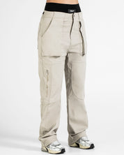 Pantalón Drill Fuelles - Beige