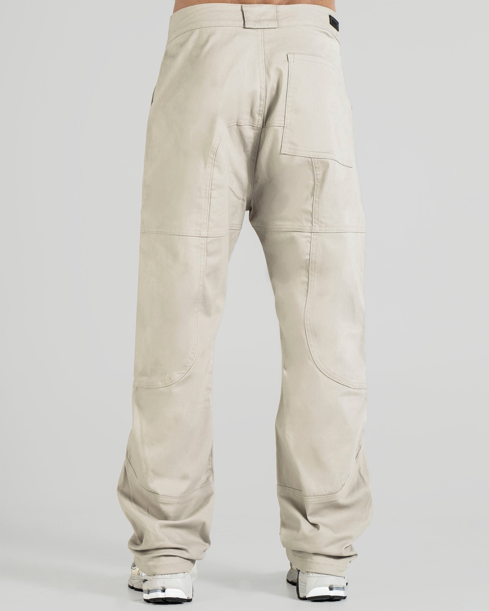 Pantalón Drill Fuelles - Beige