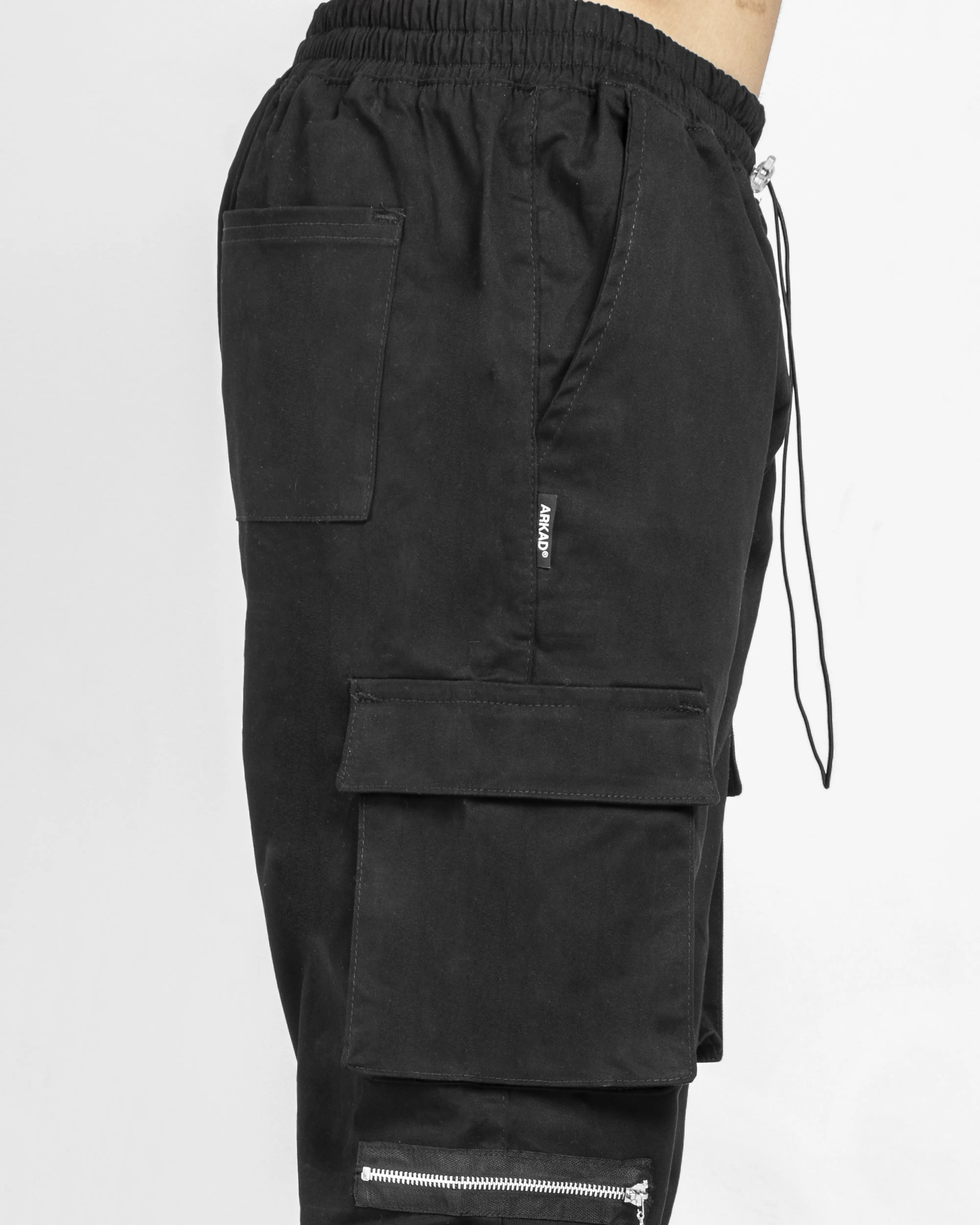 Pantalón Jogger 4 Bolsillos - Negro – Arkad Clothing