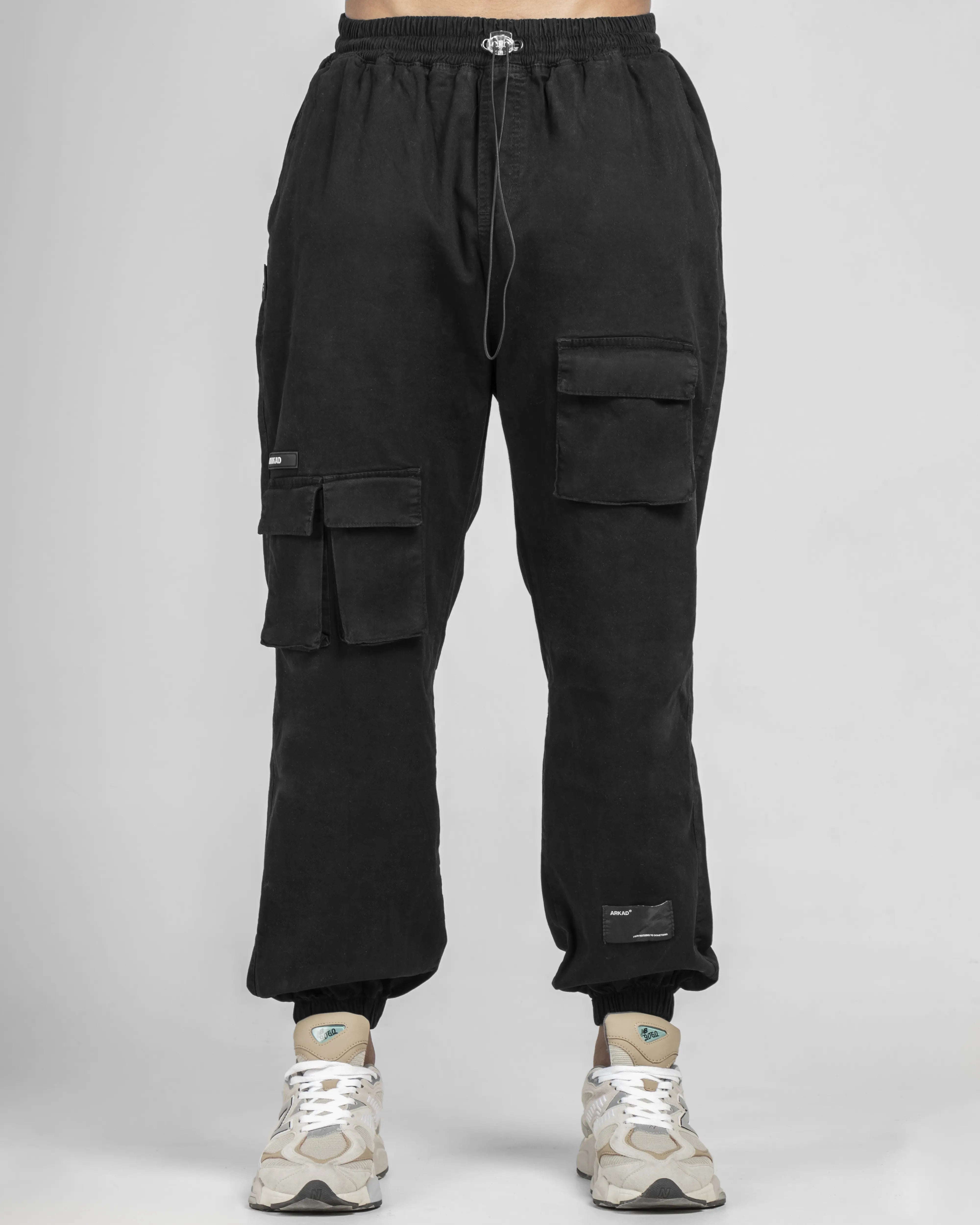 Pantalón Jogger 3 Bolsillos - Negro