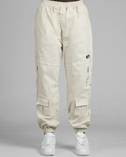 Pantalón Jogger Cierres - Beige