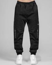 Pantalón Jogger Cierres - Negro