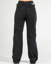 Denim Pant Negro Laser