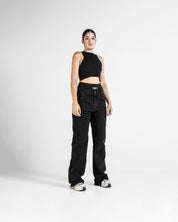 Denim Pant Negro Laser