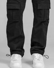 Pantalon Cargo Negro