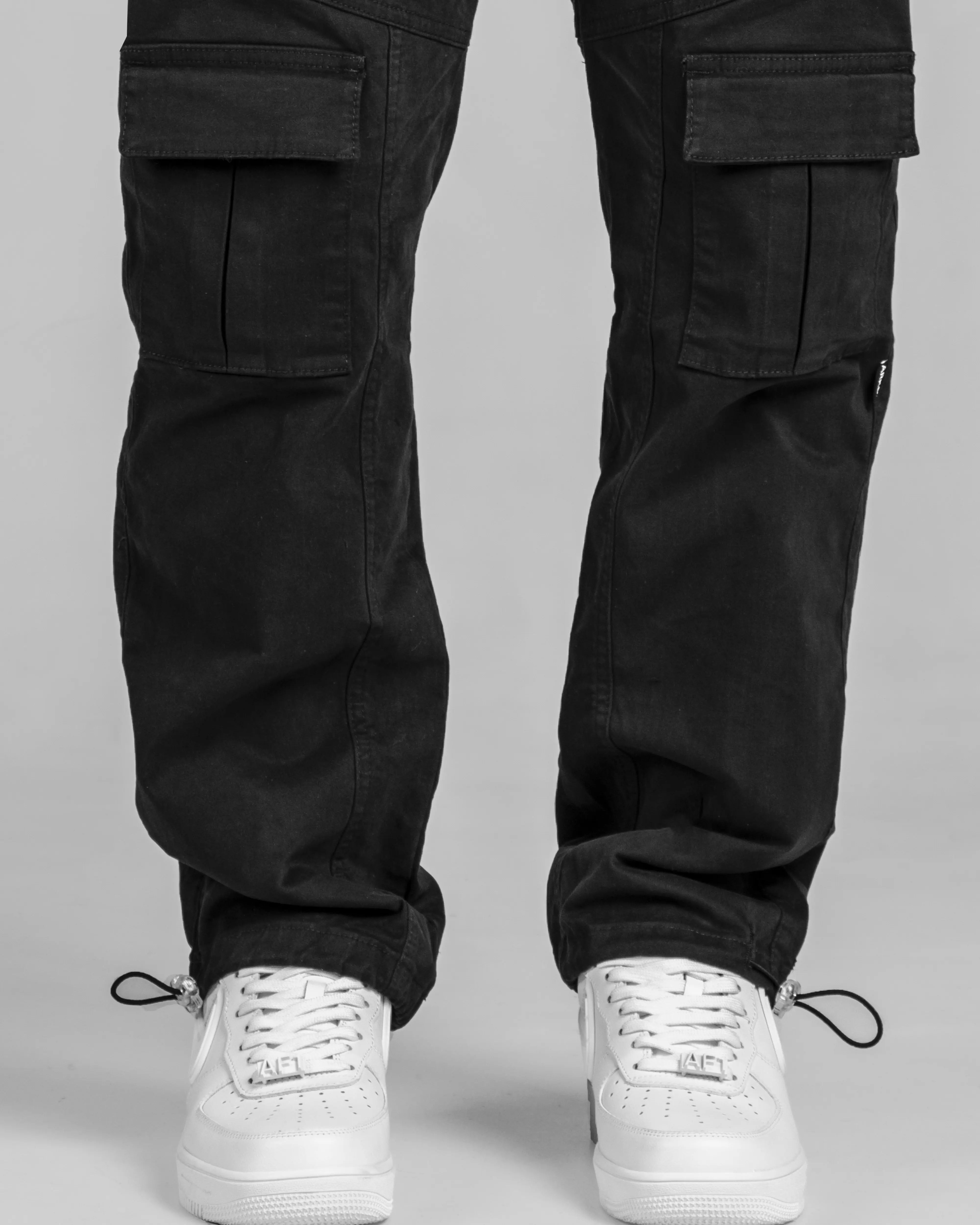 Pantalon Cargo Negro