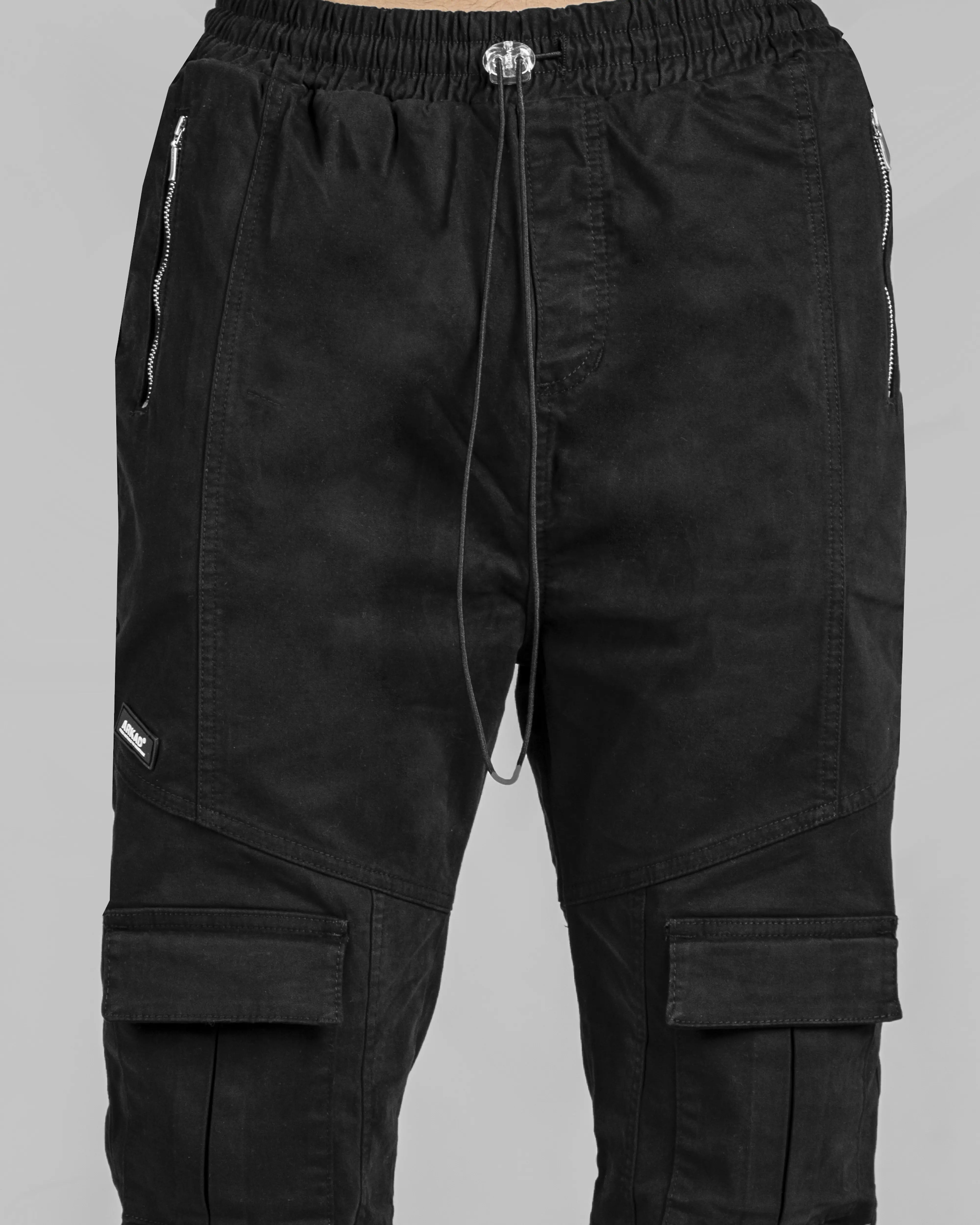 Pantalon Cargo Negro