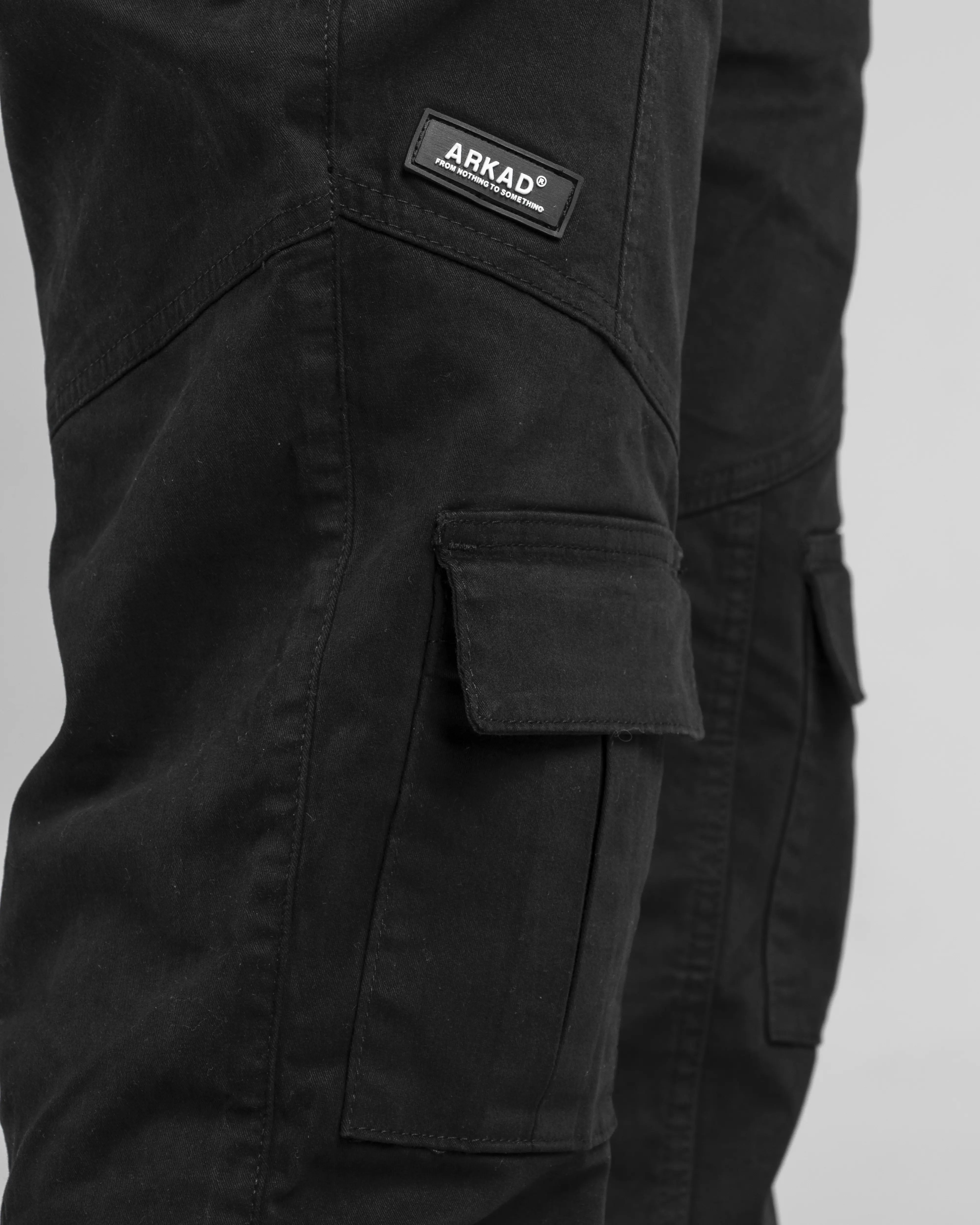 Pantalon Cargo Negro