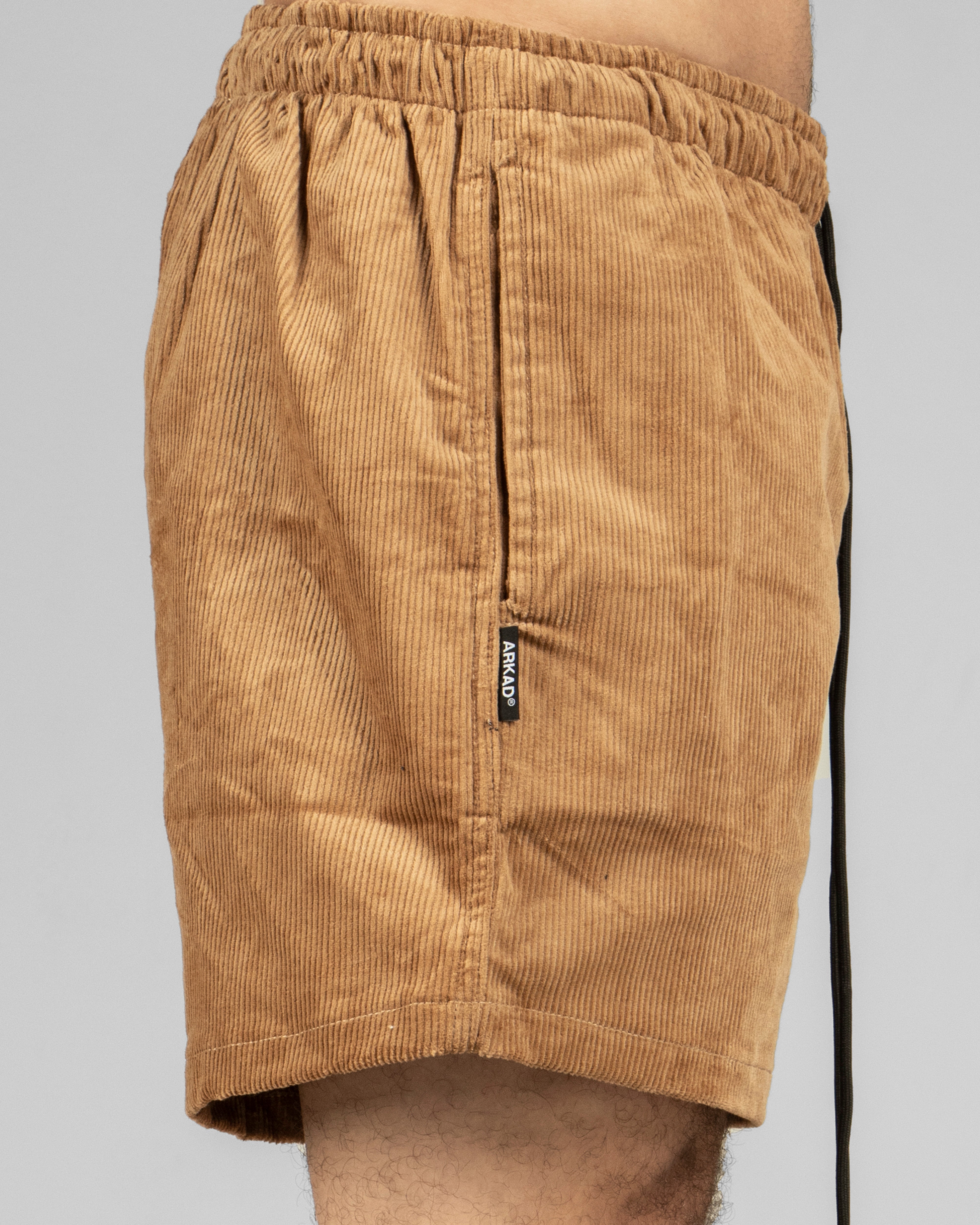 Classic Short Pant Corduroy - Cafe