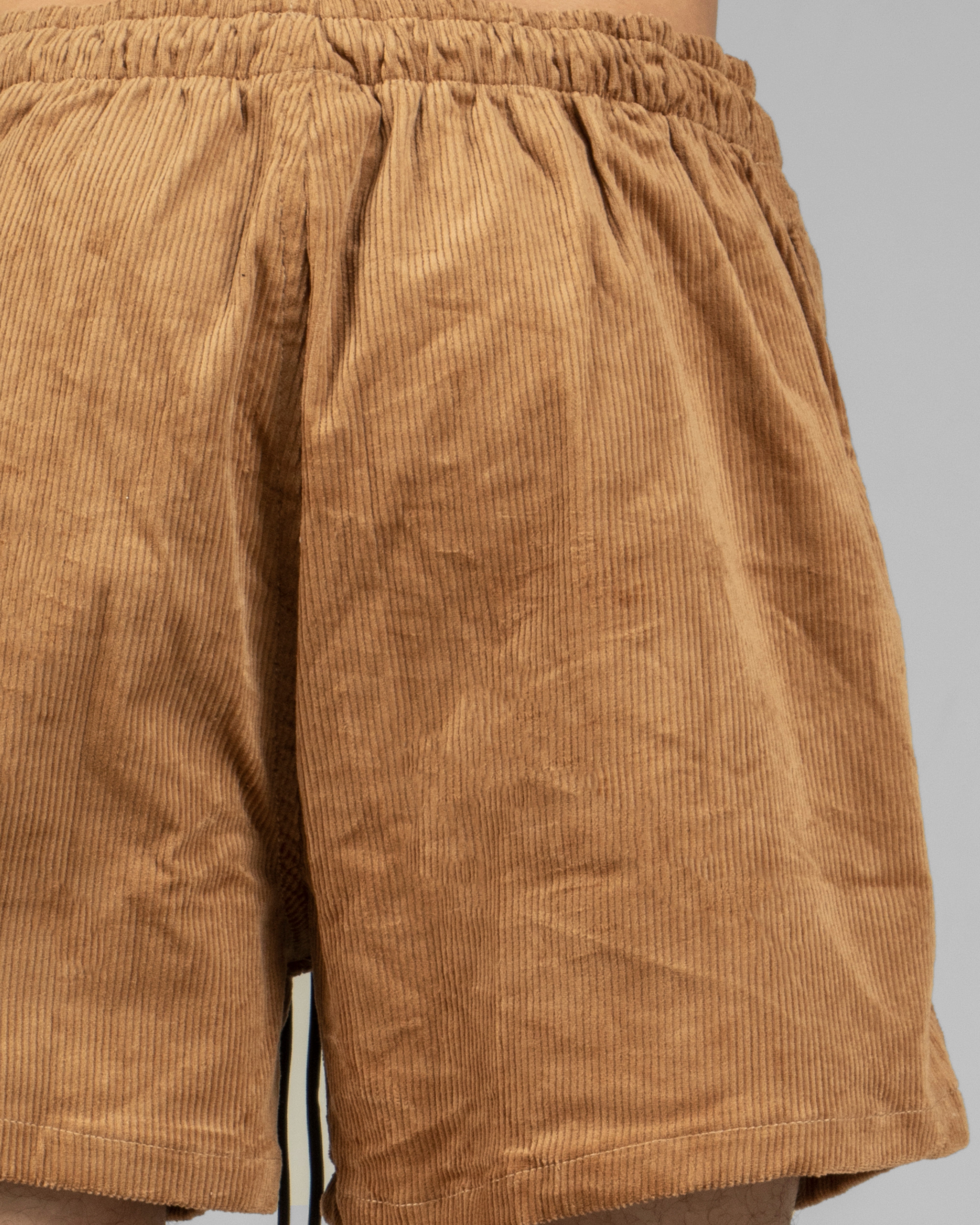 Classic Short Pant Corduroy - Cafe