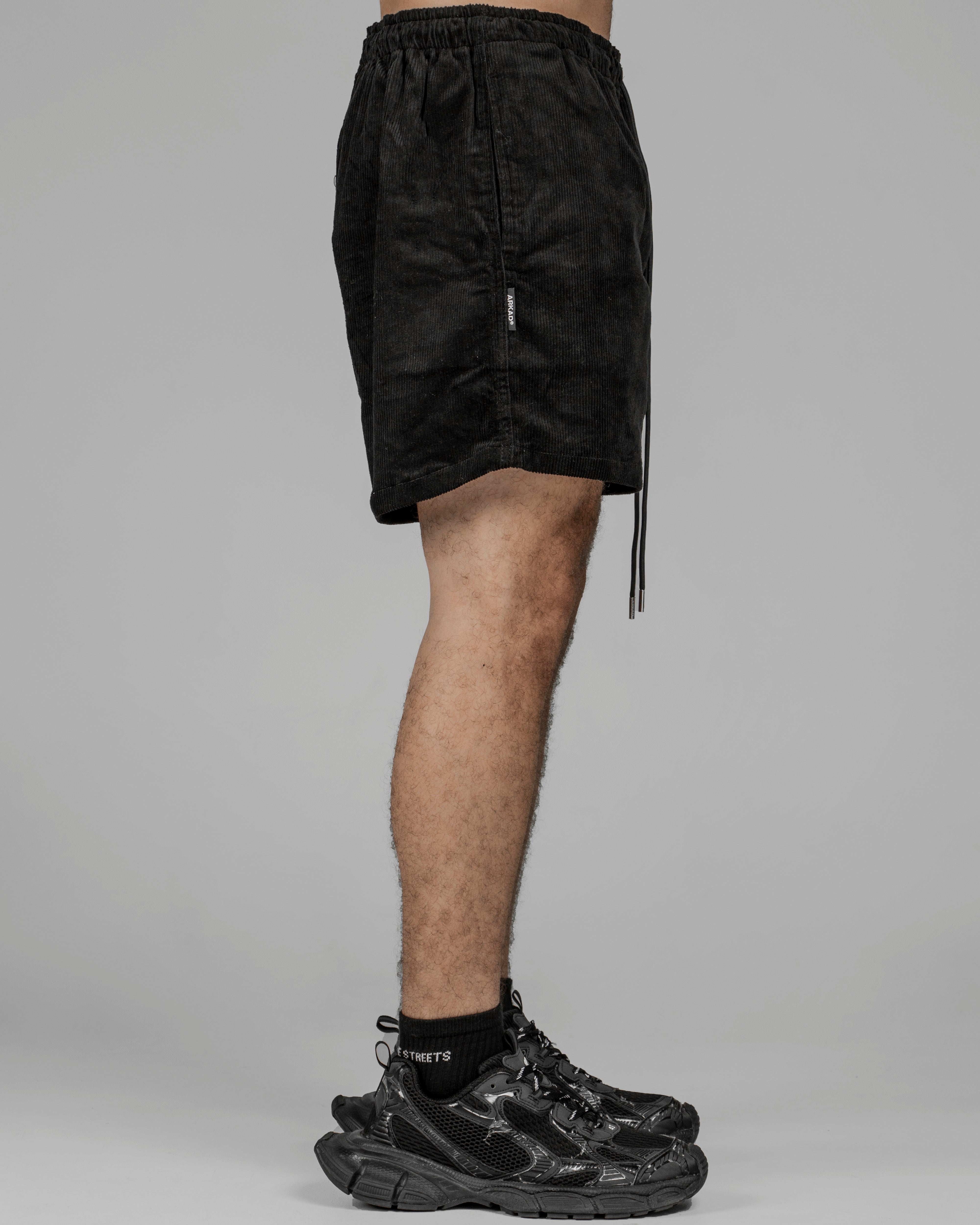 Classic Short pant Corduroy - Negro