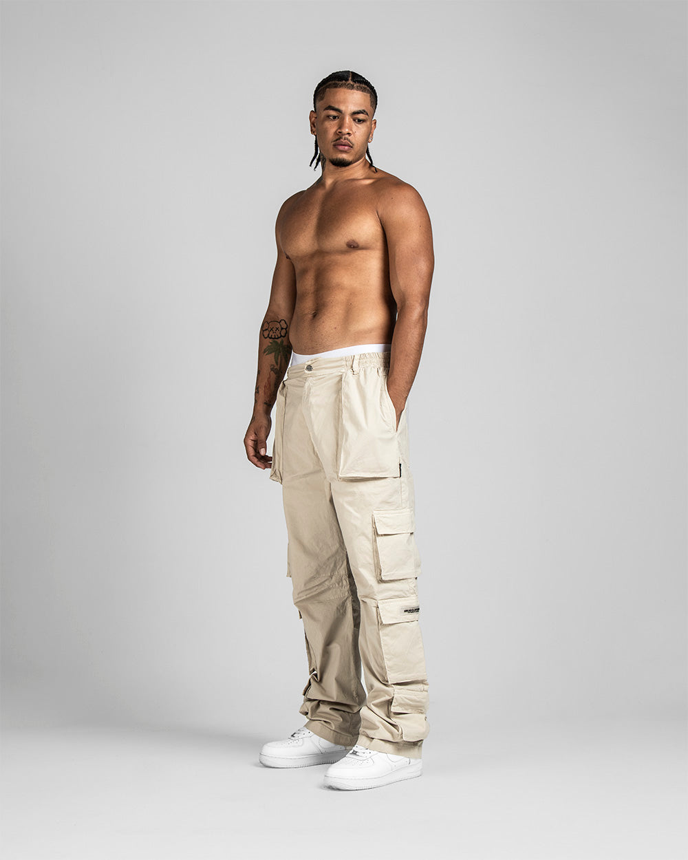 Pantalon Cargo Drill Liviano Fuelles -  Beige