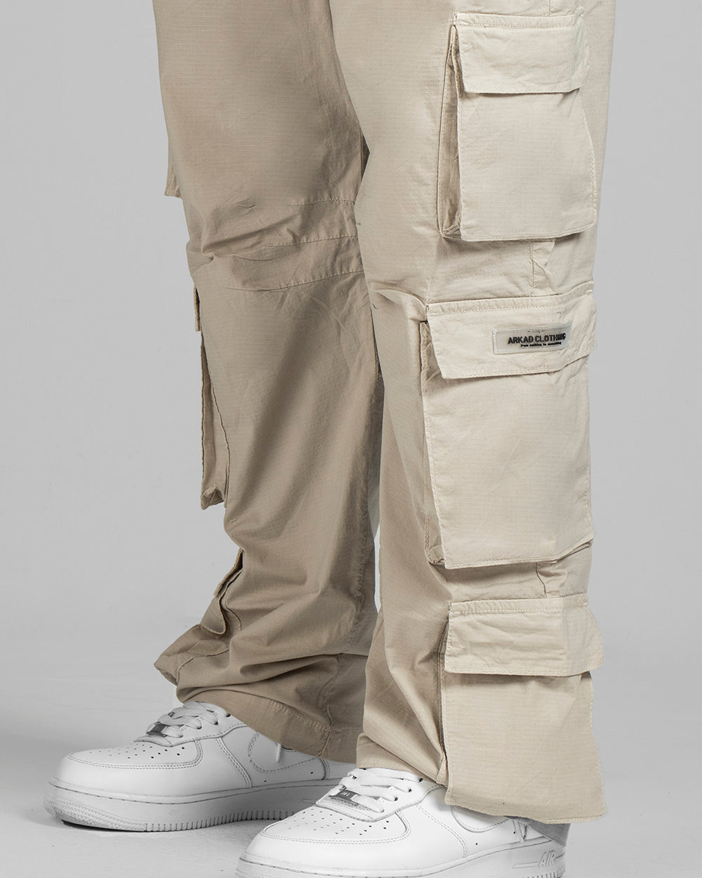 Pantalon Cargo Drill Liviano Fuelles -  Beige