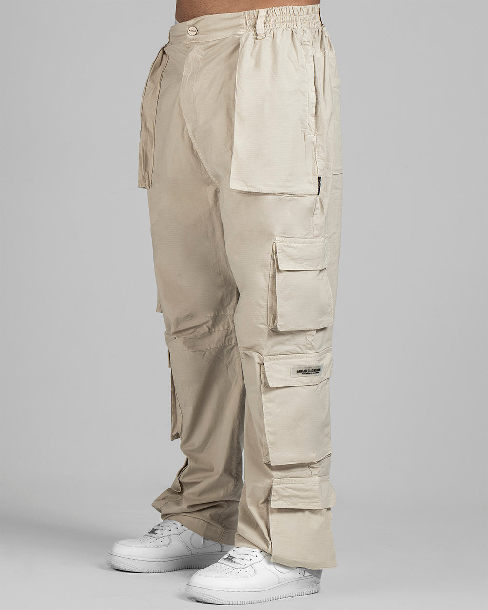 Pantalon Cargo Drill Liviano Fuelles -  Beige