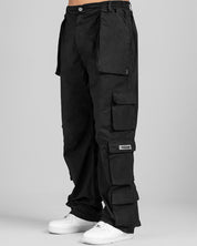 Pantalon Cargo Drill Liviano Fuelles - Negro