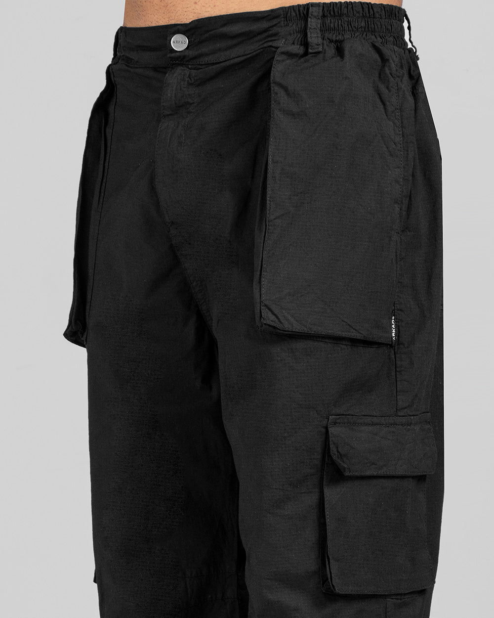 Pantalon Cargo Drill Liviano Fuelles - Negro