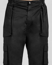 Pantalon Cargo Drill Liviano Fuelles - Negro