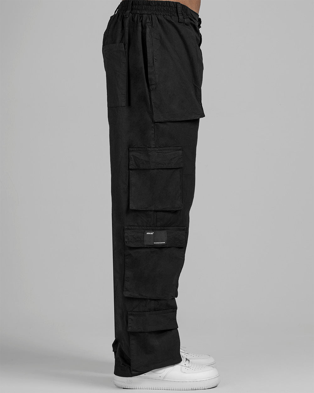 Pantalon Cargo Drill Liviano Fuelles - Negro