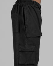 Pantalon Cargo Drill Liviano Fuelles - Negro