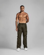 Pantalon Cargo Drill Liviano Fuelles - Verde