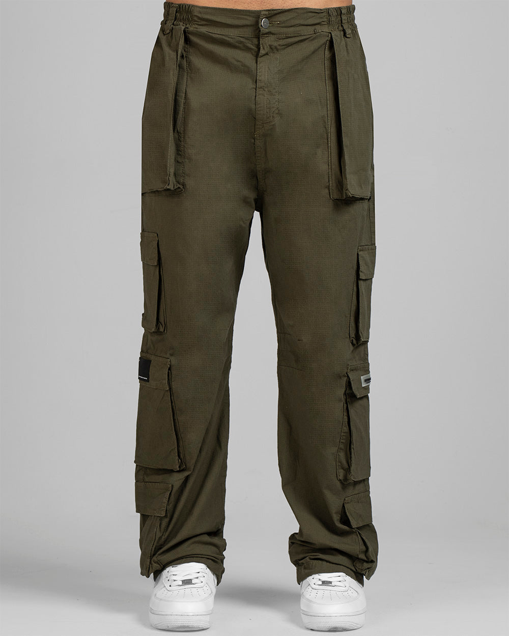 Pantalon Cargo Drill Liviano Fuelles - Verde