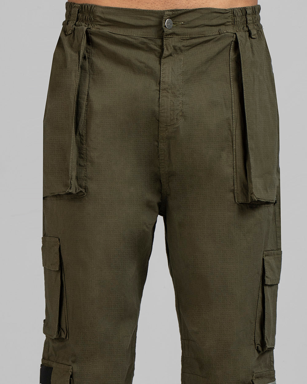 Pantalon Cargo Drill Liviano Fuelles - Verde