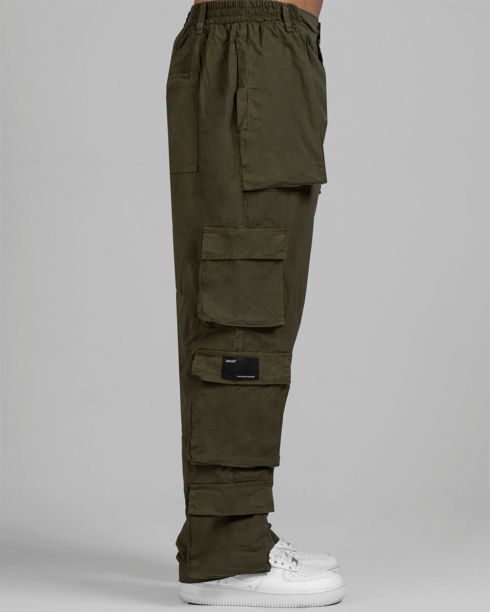 Pantalon Cargo Drill Liviano Fuelles - Verde