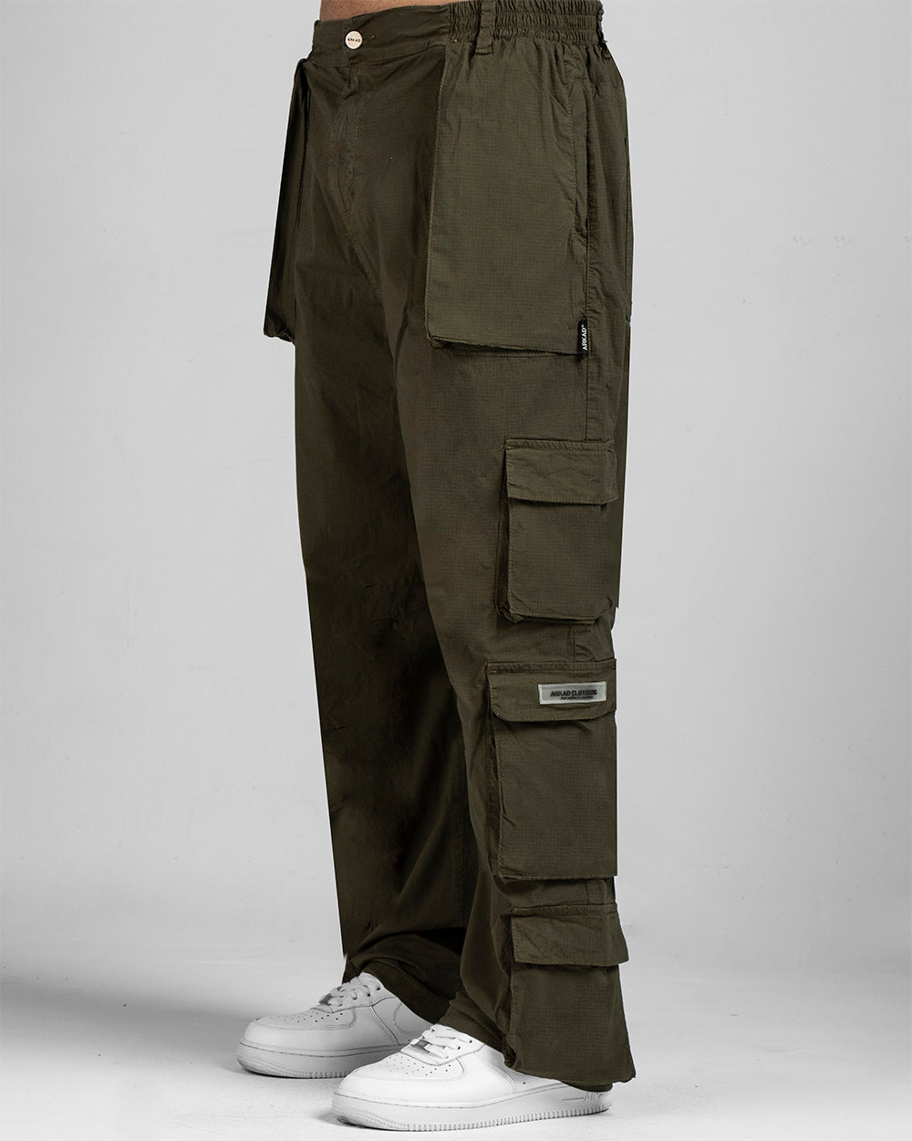 Pantalon Cargo Drill Liviano Fuelles - Verde