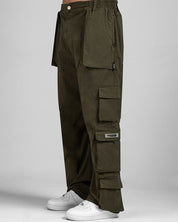 Pantalon Cargo Drill Liviano Fuelles - Verde