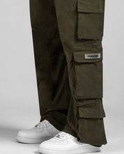 Pantalon Cargo Drill Liviano Fuelles - Verde