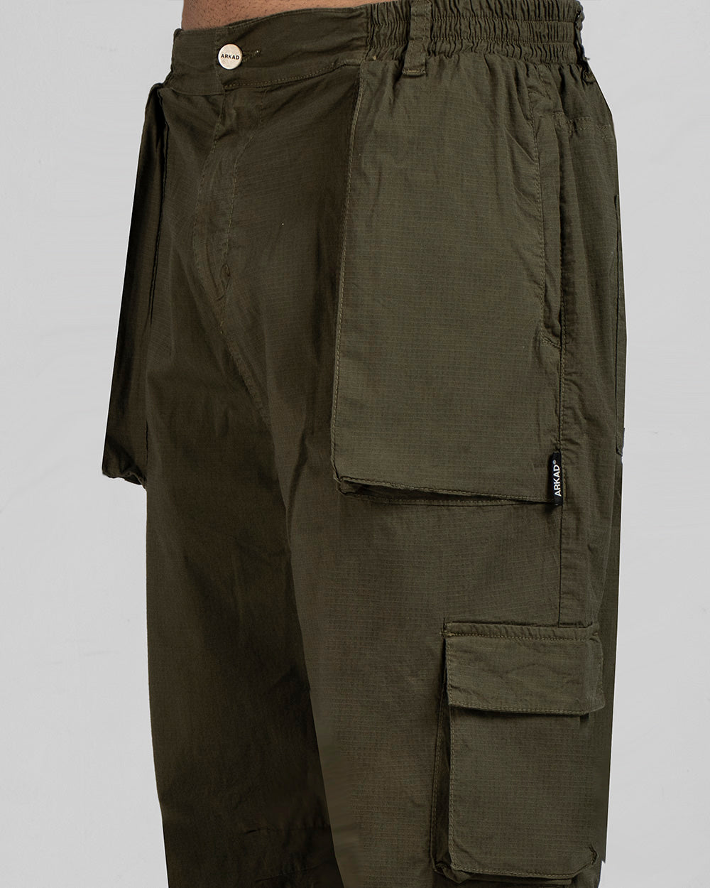 Pantalon Cargo Drill Liviano Fuelles - Verde