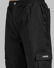 Pantalo Cargo Drill Liviano Dos Bolsillos - Negro