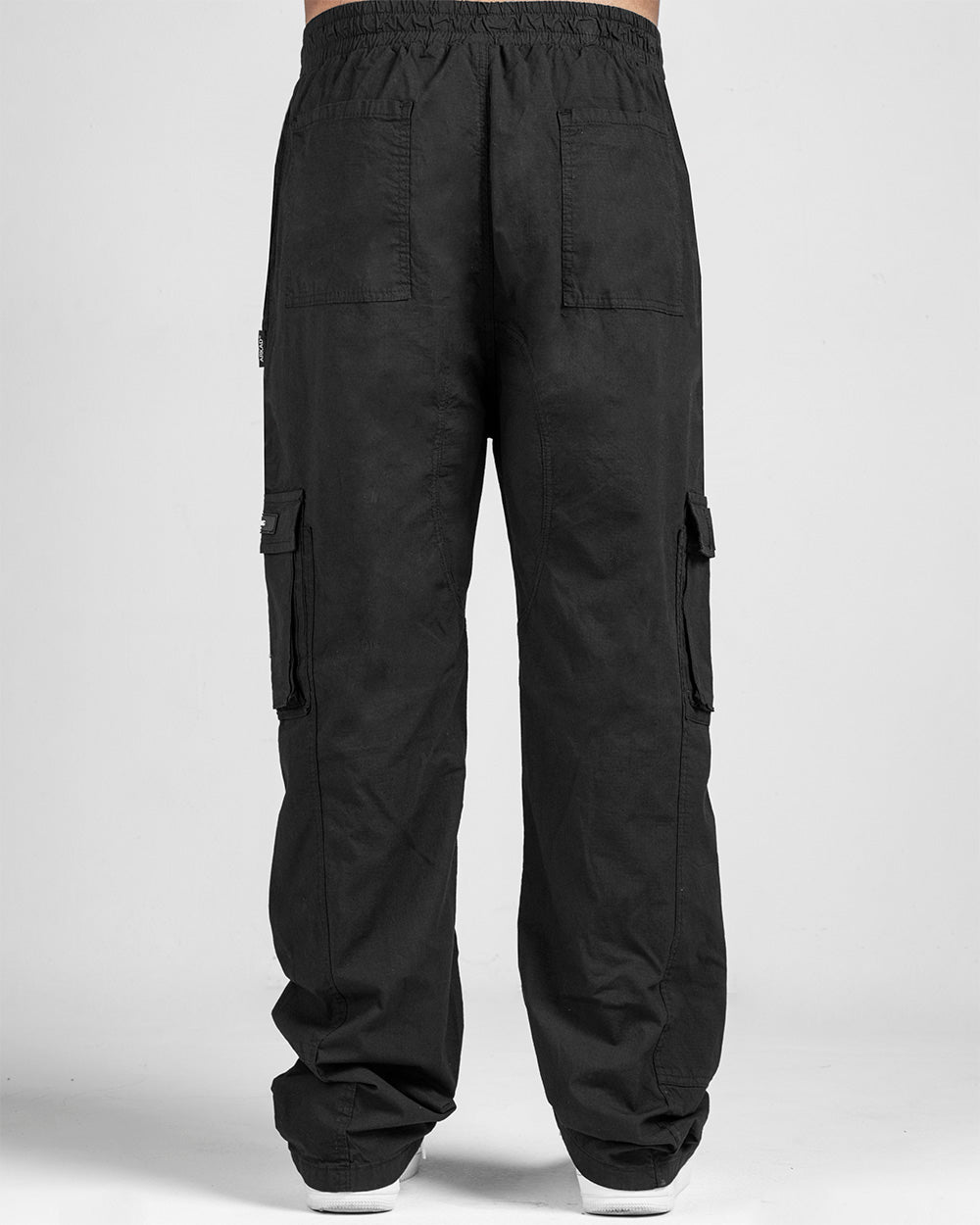 Pantalo Cargo Drill Liviano Dos Bolsillos - Negro