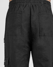 Pantalo Cargo Drill Liviano Dos Bolsillos - Negro