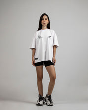 Tshirt Memory Tape Flor - Blanca