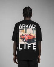 Tshirt Arkad Life Carro - Negra