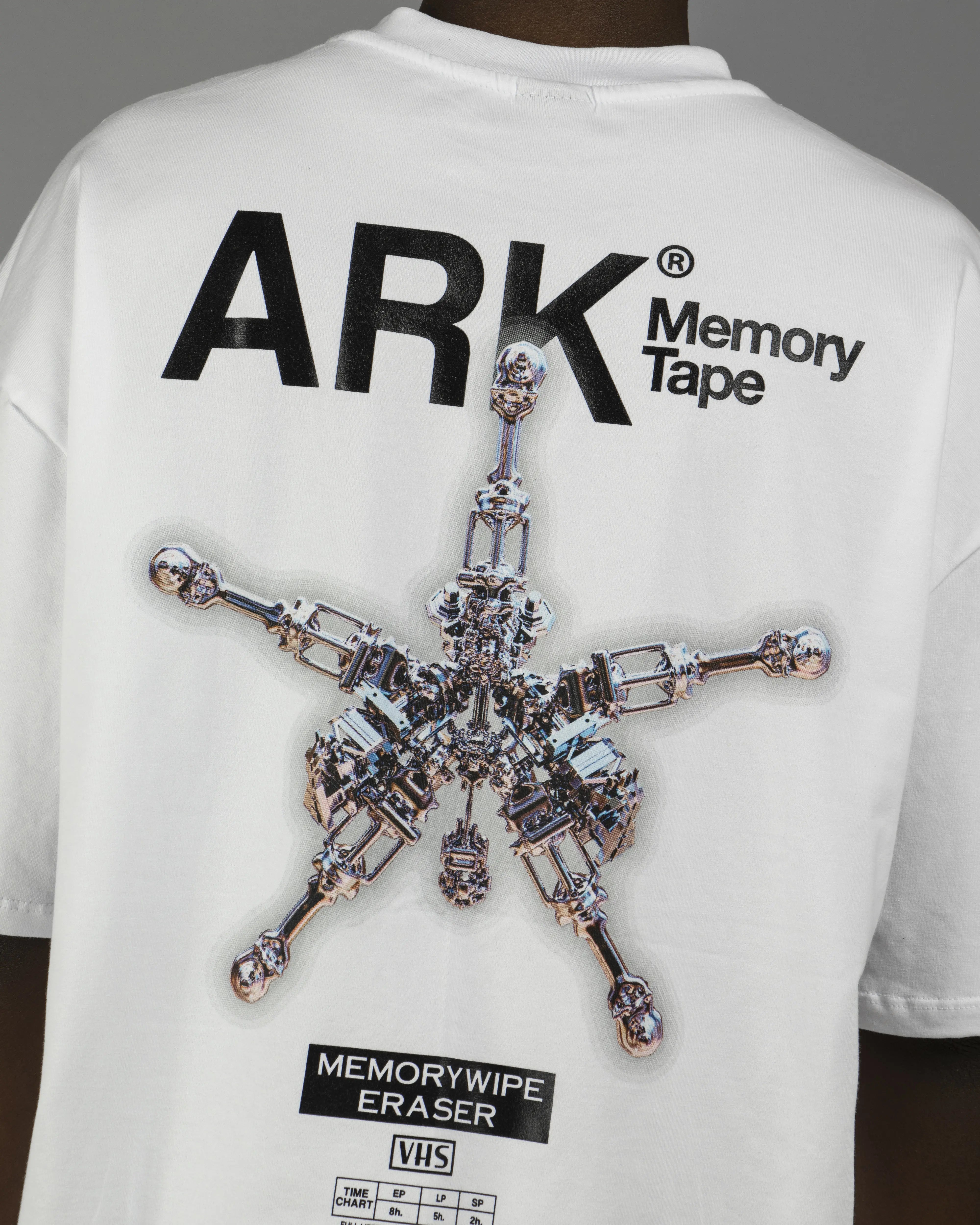 Tshirt Memory Tape Estrella - Blanca