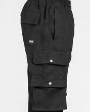 Pantalón Jogger Negro Broches