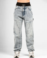 Denim Pant Azul Claro