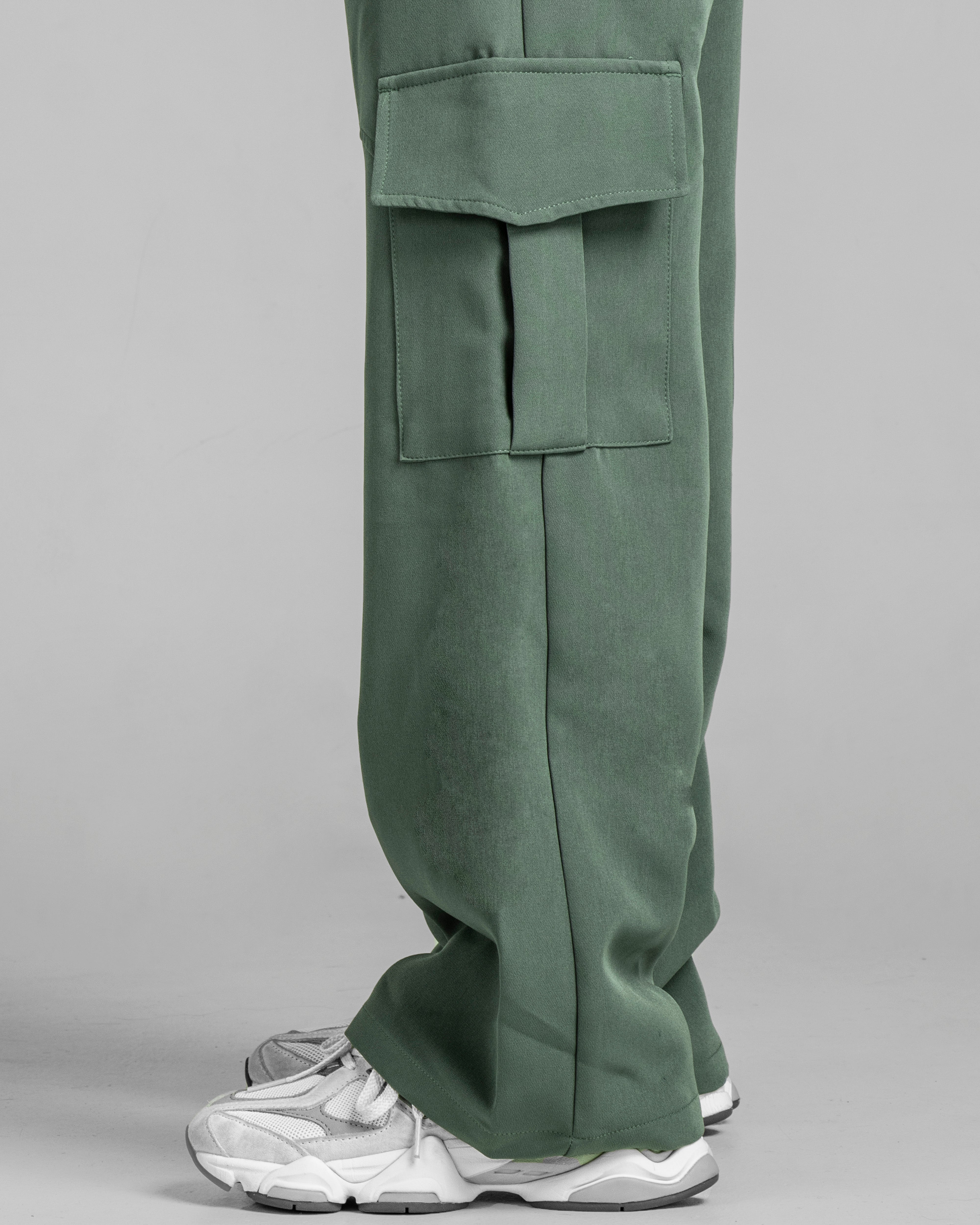 Tailored Cargo Mujer - Verde