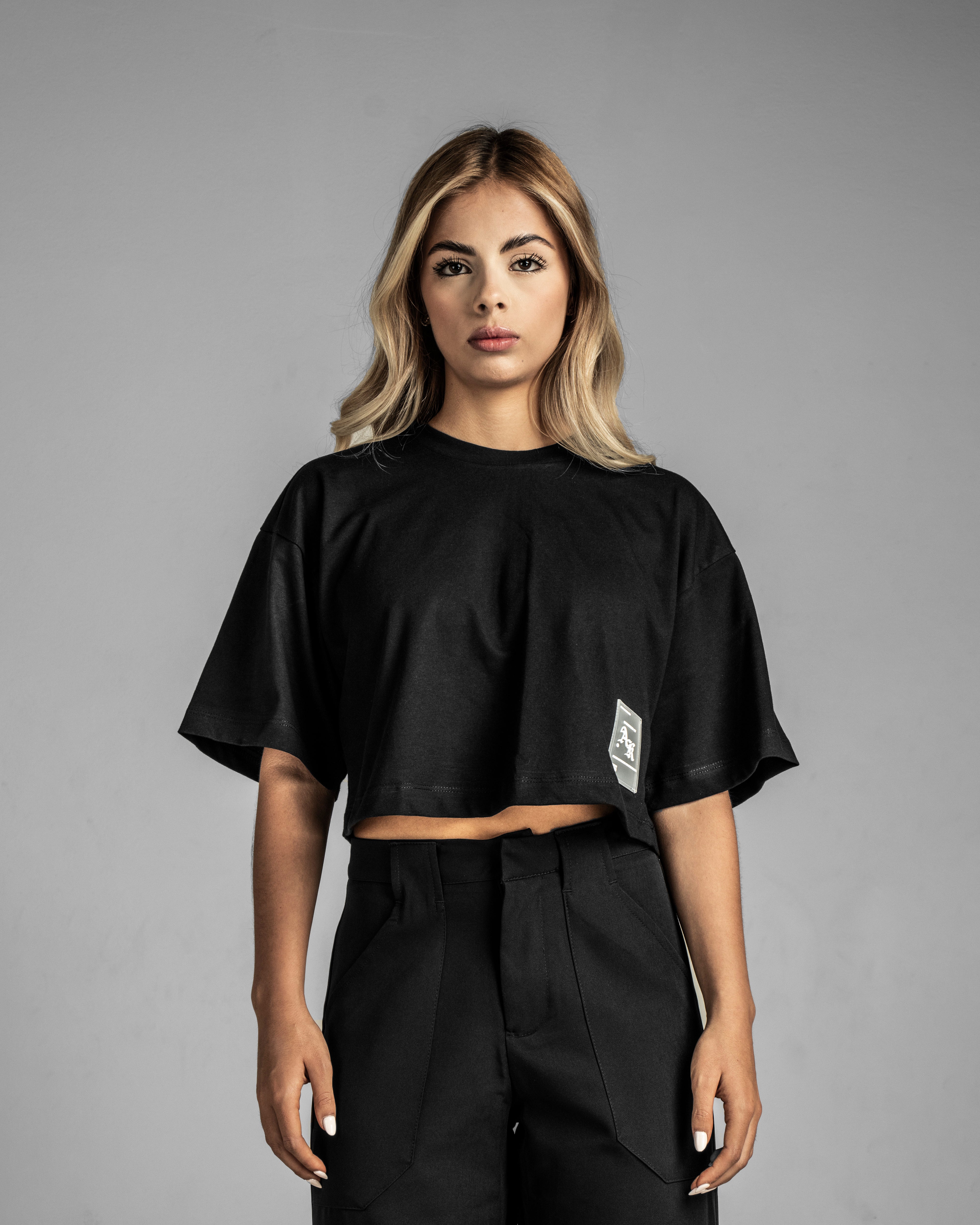 Crop Shirt Classic - Negra