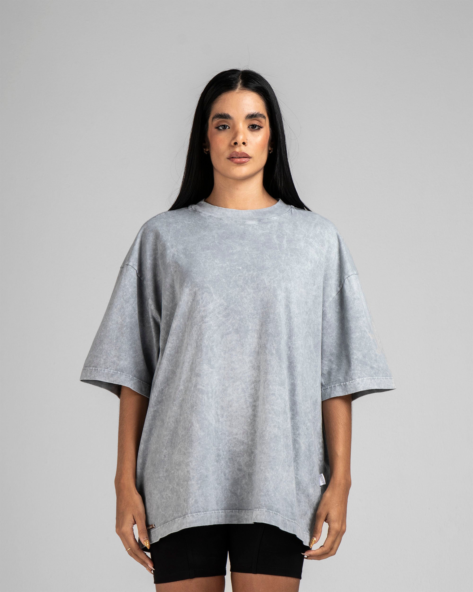 Washed Tshirt Gris Clara