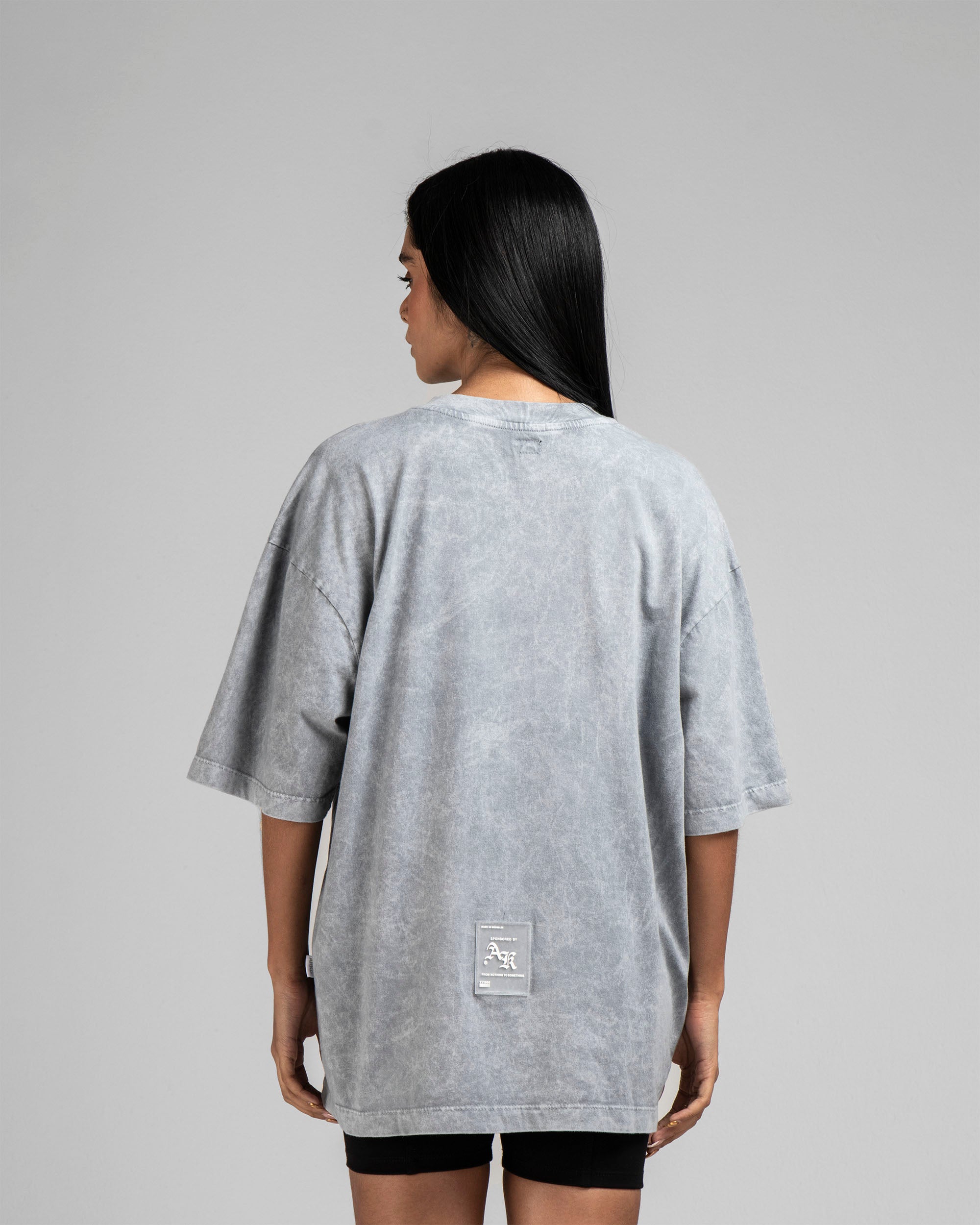 Washed Tshirt Gris Clara