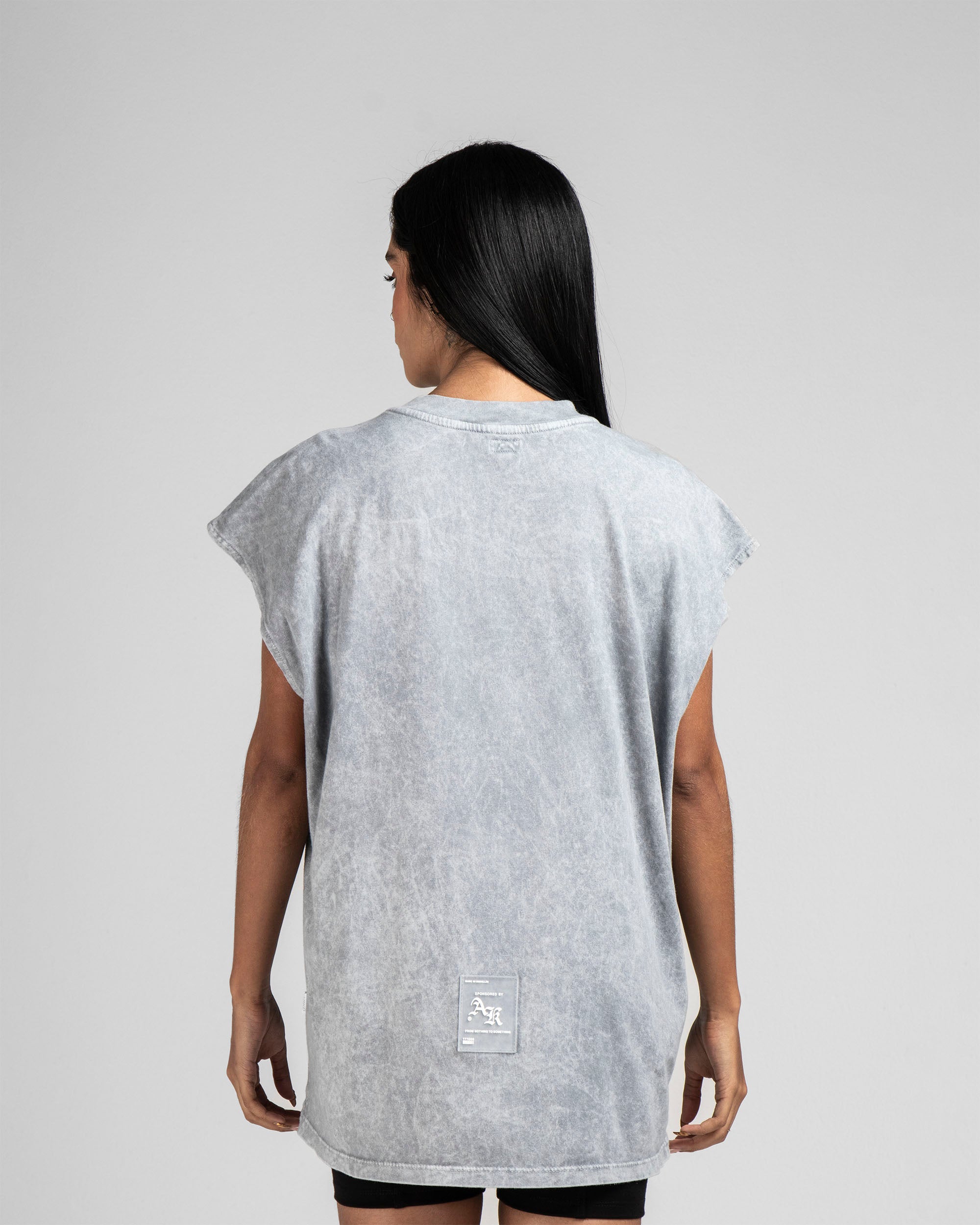 Tank Shirt Washed Gris Clara