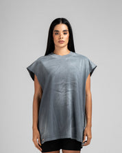 Tank Shirt Washed Gris Iluminaciones