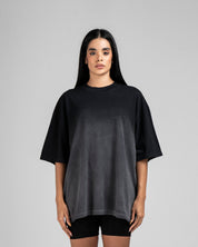 Classic Washed Tshirt Negra Iluminaciones