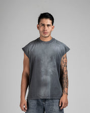 Tank Shirt Washed Gris Iluminaciones