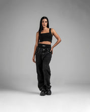 Denim Pant Negro Arkad Studios