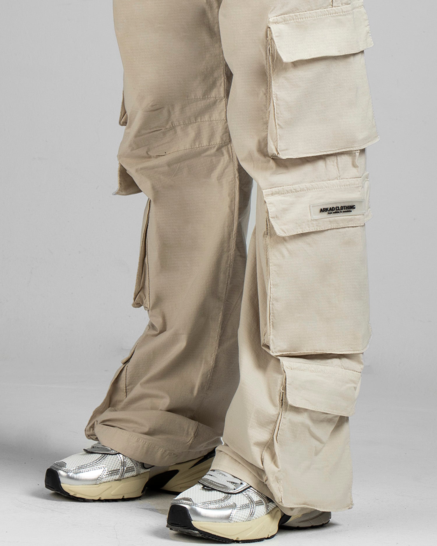 Pantalon Cargo Drill Liviano Fuelles -  Beige