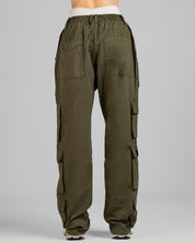 Pantalon Cargo Drill Liviano Fuelles - Verde